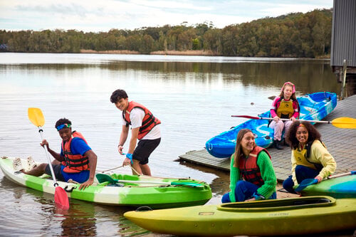 regular giving to canteen helps support young people access camps
