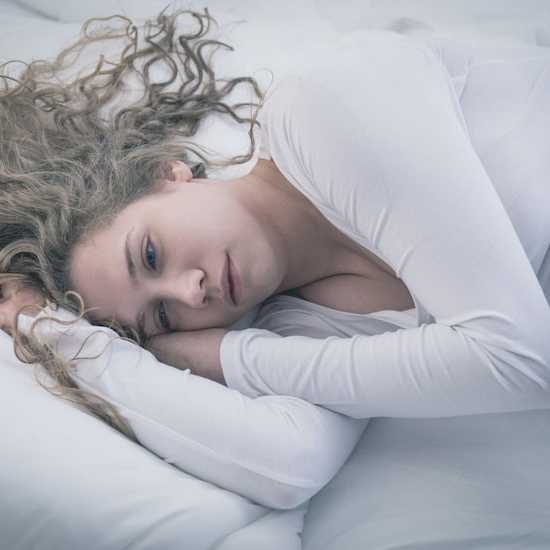 Young woman dealing with loss